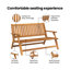 Solid Wood Acacia Outdoor Bench