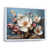 Cadre flottant blanc