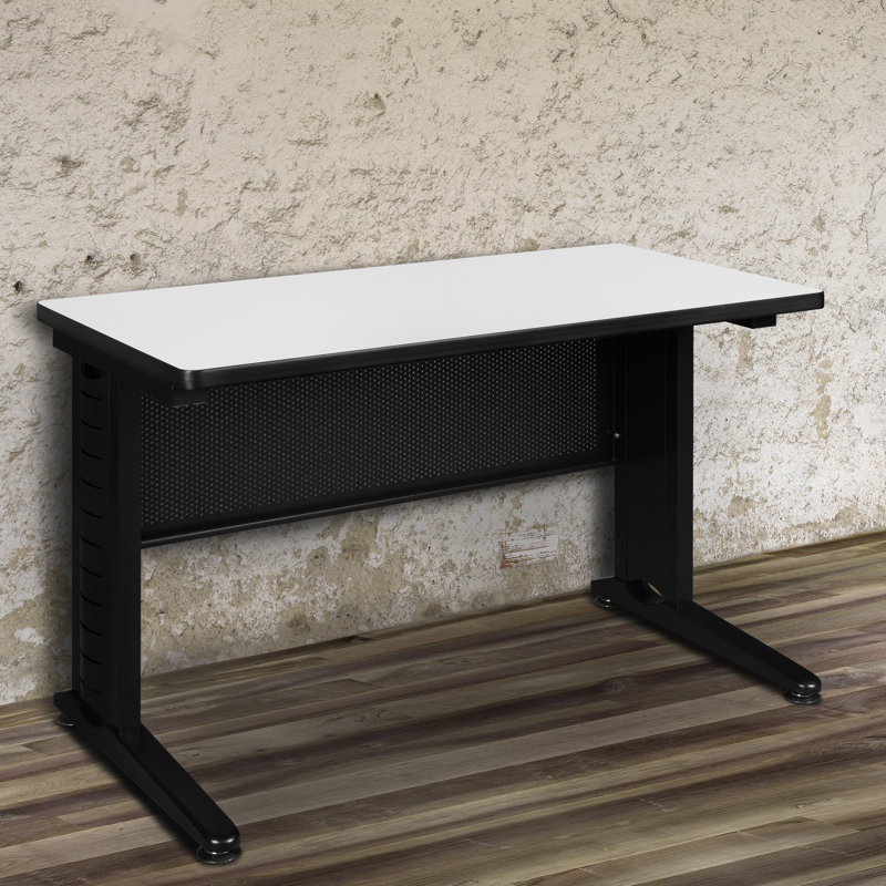 Fusion Seminar Training Table, White, 29" H x 48" L x 24" W
