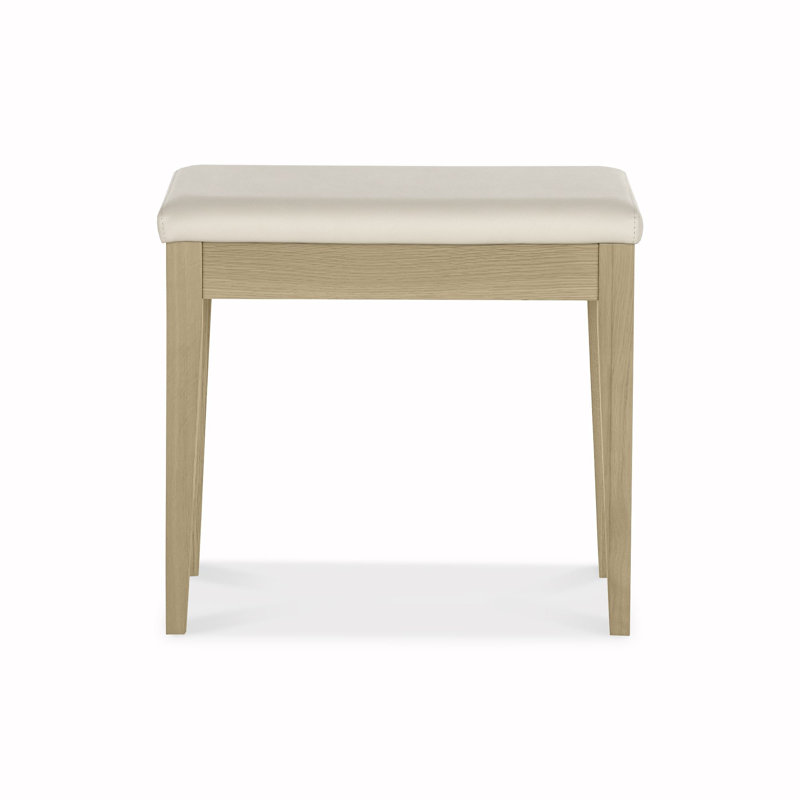 Dipaolo Solid Wood Accent Stool