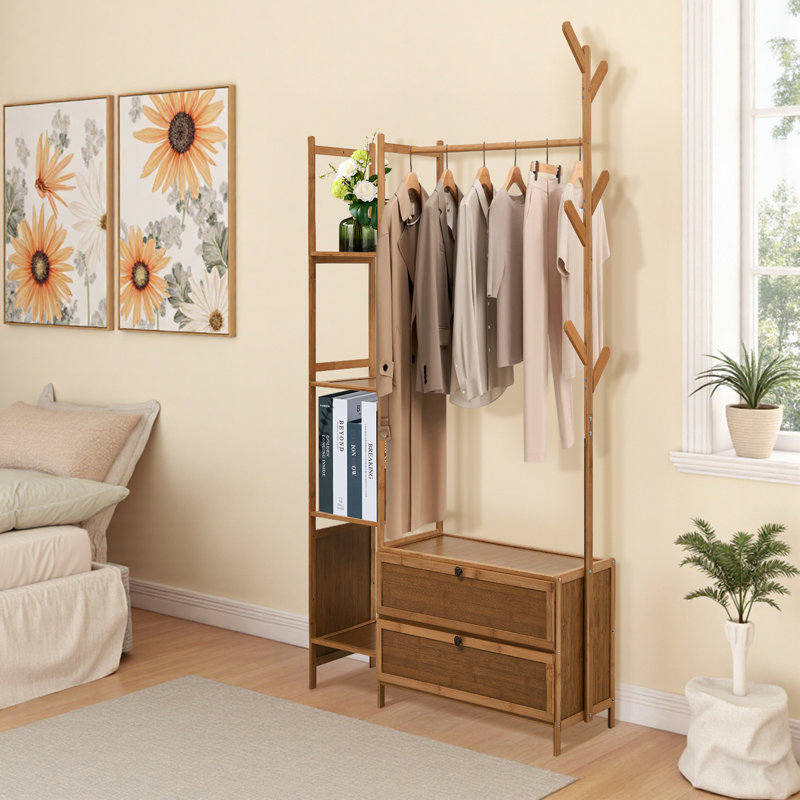81cm Clothing Rack, Oak