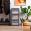 Tiroirs en plastique empilables IRIS, gris-323830671-323830670