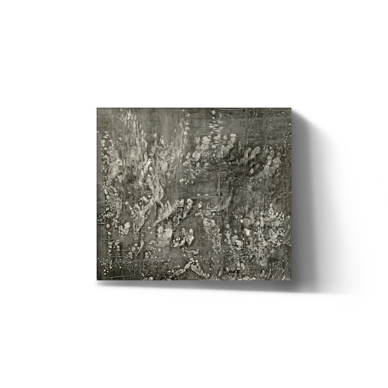" Hoboken " by Paul Van Rij, 49" H x 55" W, Black