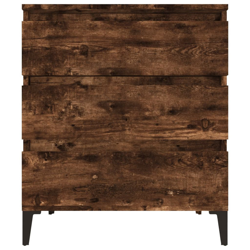 Caraban 60cm Sideboard, Walnut/Black
