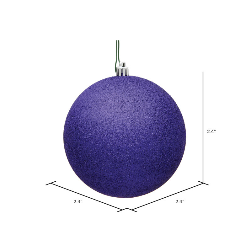 Décoration de boule décorative des Fêtes, Paillettes mauves