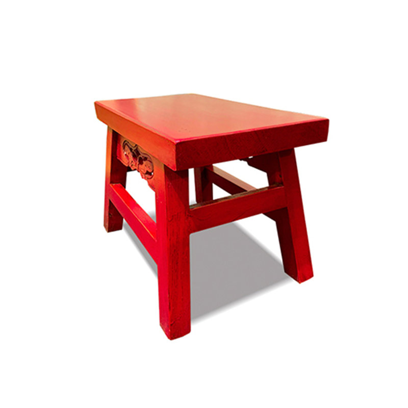 Tabouret bas - rouge, Red