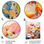Coral Whimsical Botanical Wilds II, art mural en métal, salon-1881369361