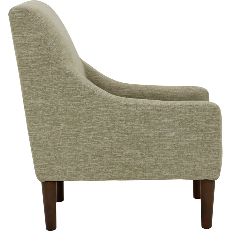 Shea Fabric Upholstered Armchair, Hampden Spring Green Polyester Blend