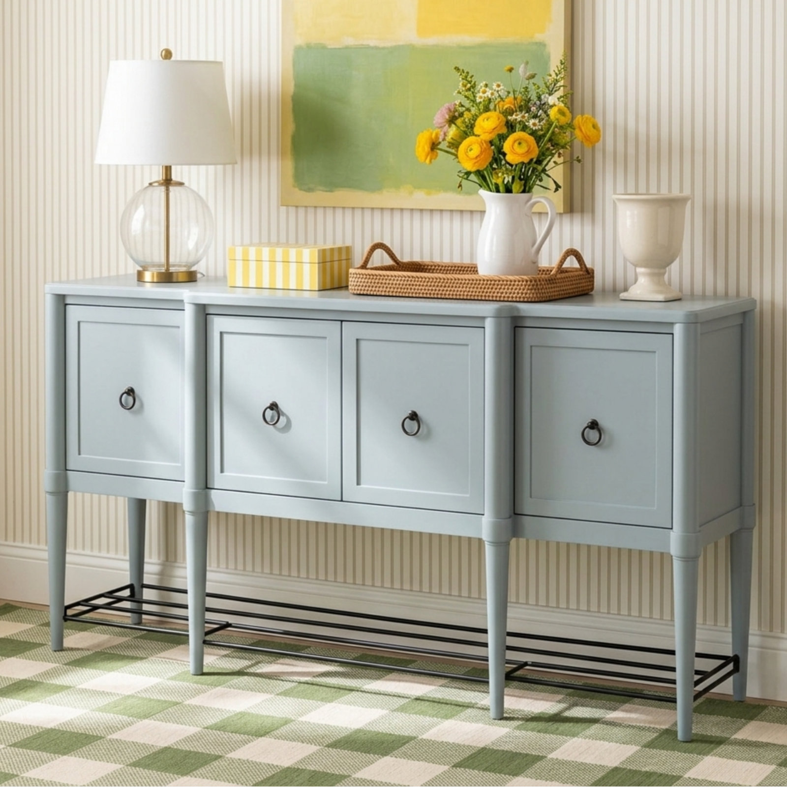 Dana 4-Door Sideboard, Ocean