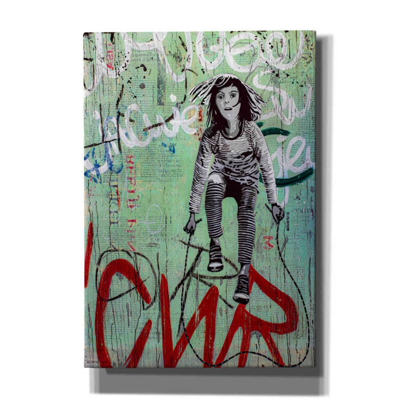 «STripes And Star» par DB Waterman, H 26 po x l 18 po x P 0,75 po