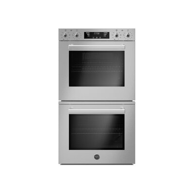 Professional Series 30"" 8.2 cu. ft Self-Cleaning Convection Electric Double Wall Oven -  Bertazzoni, PROF30FDEXV