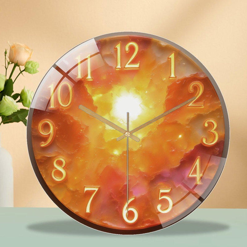 Horloge murale 12 po Golden