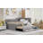 Full Size Upholstered Daybed With Trundle And Three Drawers, Perfect For Guest Accommodation And Storage-1283842872-1283842878