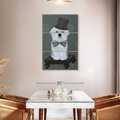 Brampt Maltese With Top Hat