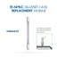 Trousse de filtration d'eau en acier inoxydable Intense