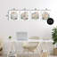 Ensemble de 4 plaques murales Jungle Wildlife & Botanicals, design par Cecilia Battaini