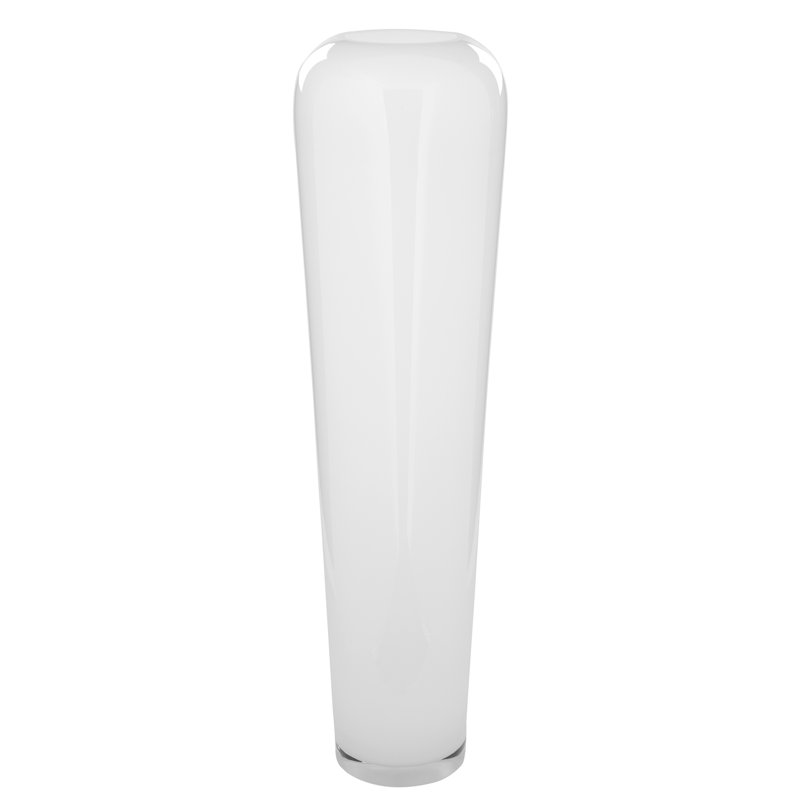Tutzi Handmade Glass Floor Vase, 90cm H x 24cm W x 24cm D.