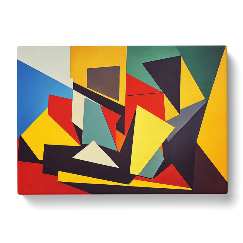 Modern Abstract Shapes Vol.7 - Wrapped Canvas, 50cm H x 76cm W x 3cm D