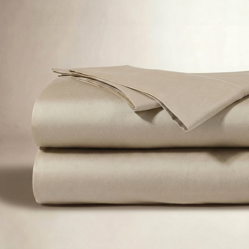Bloomingdales Sheet Set, Taupe, King / Cal King Sheet Set with 2 King Pillowcases