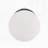 Modern Round Nightstand With Storage Drawer-1248229227