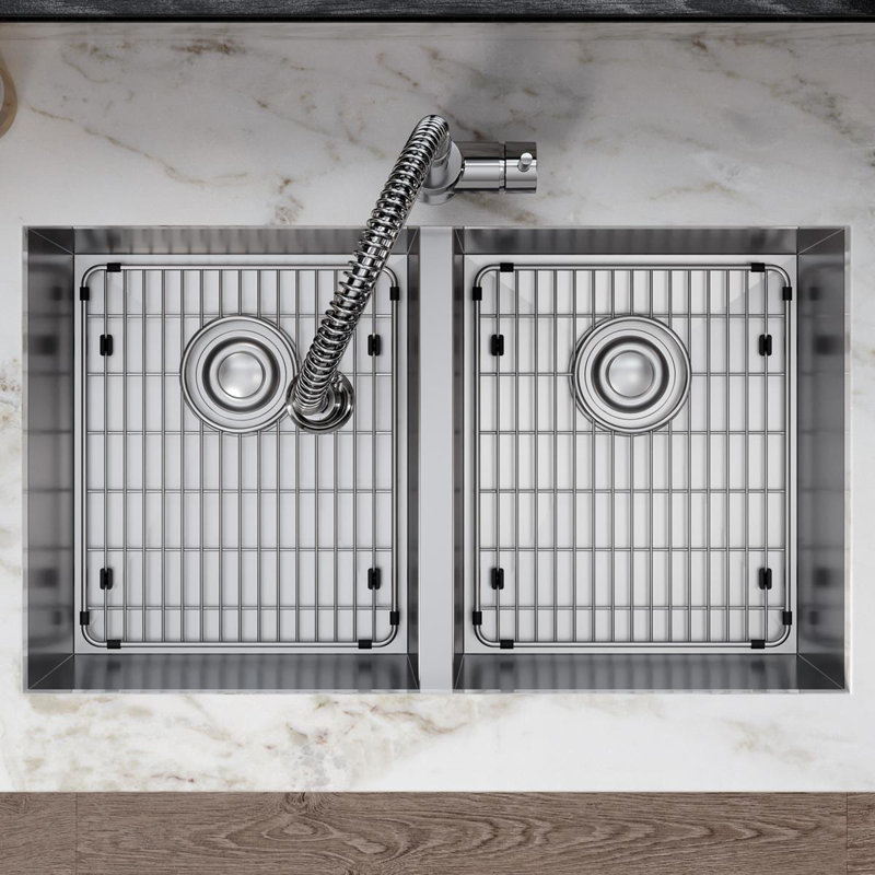 Grille d'évier 11,875 po x 14,375 po