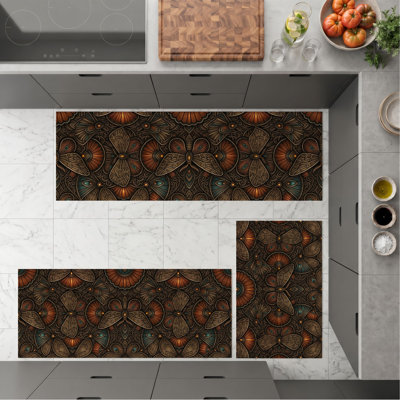 Tapis de cuisine lavables antidérapants Autumn Leaves