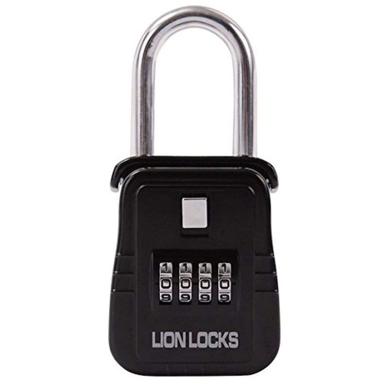 Black Heavy-Duty Combination Key Lock Box Set of 12