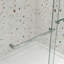 Porte de douche à dérivation, porte coulissante, avec verre trempé 5/16 po, porte de douche-123698703