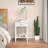 Two-Layer Bedside Cabinet Table With Drawer