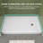 60'' W x 36'' D Acrylic Rectangular Shower Base Pan Single Threshold Shower Tray in White with Non-Slip Design-101303473