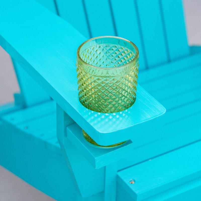 Chaise Adirondack Outsunny, Bleu