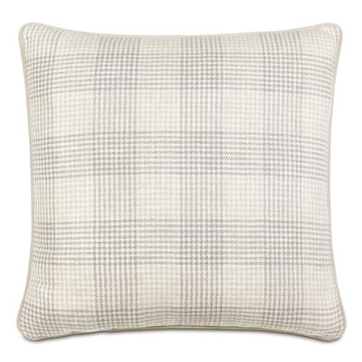 Coussin décoratif pied-de-poule Kelso
