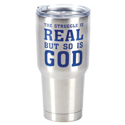 Winston Porter Merideth 30oz. Double Wall Insulated Stainless Steel Travel Tumbler