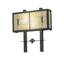 Applique murale encastrée en acier tissé Idalight
