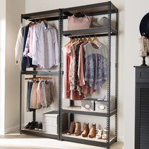 Rebrilliant Brooke-Lynn 67'' Closet System & Reviews