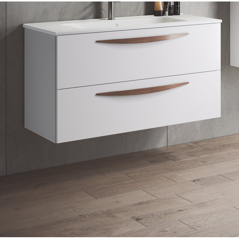 Ensemble de meuble-lavabo simple 32 po, Blanc