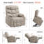 85.1cm Wide Lift Assist Standard Recliner-1731807465
