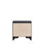 Table de chevet G01600-N, noir