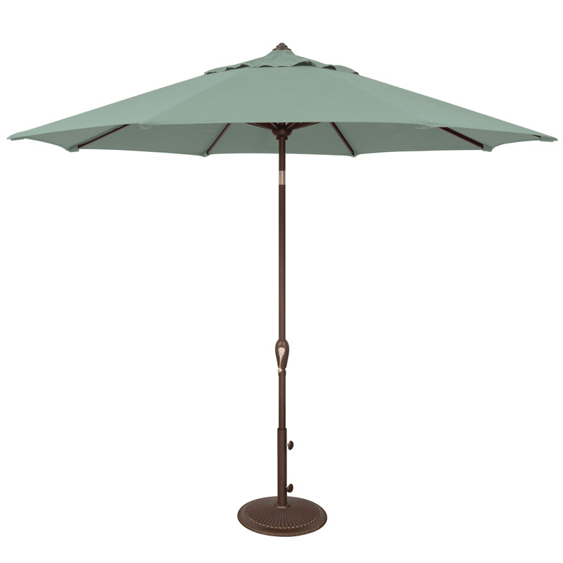 Parasol 9 pi Colete Sunbrella® Colete, Spa, Bronze