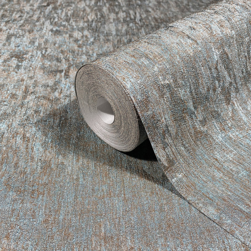 Galerie Odyssey Scratch Texture Effect Wallpaper, Blue