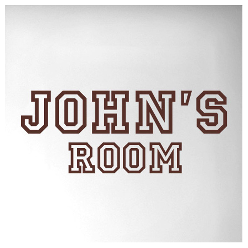 Wall Decal, Brown