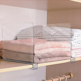 ACR-SHLD Sorbus Acrylic Shelf Dividers 4 Pack