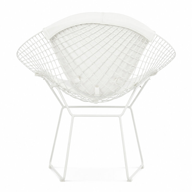 Diamond Chair White Frame