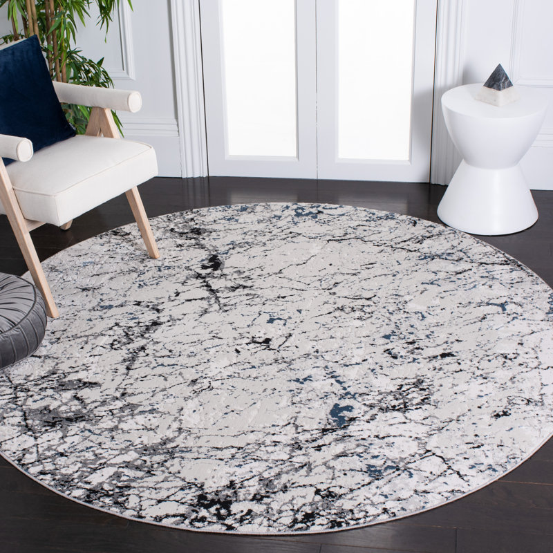 Asher Performance Rug, Round 6'7"