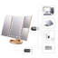 Demetrias Plastic Rectangle Freestanding Vanity Mirror-1571419917