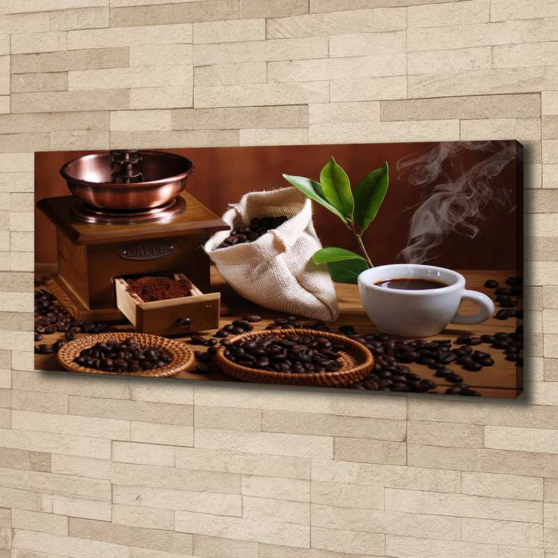A Cup Of Espresso - No Frame Print on Canvas