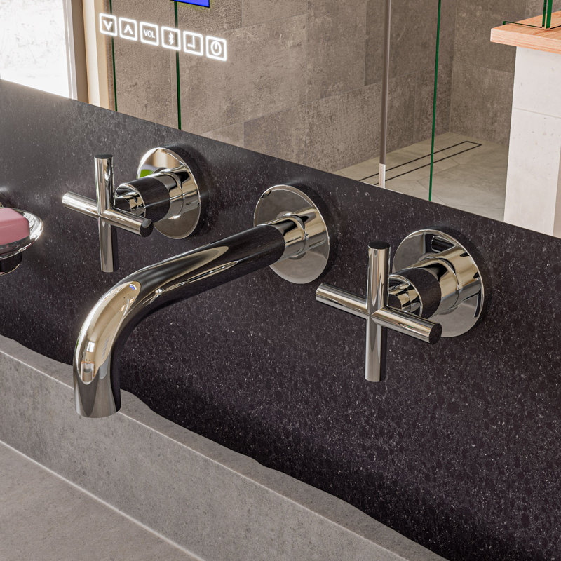Bathroom Faucet, Polished Chrome