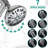 7-Setting Dual Shower Head Spa System With Stainless Steel Slide Bar, , 1.8 Gpm, Wall Mount, 59" Hose, Modern Design And Versatile Functionality