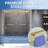 56"-60" W X 66" H Double Sliding Frameless Tub Door with 3/8" (10mm) Tempered Clear Glass-94288777