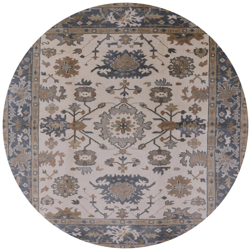 Arpiar Oriental Indoor Rug, Round 5'